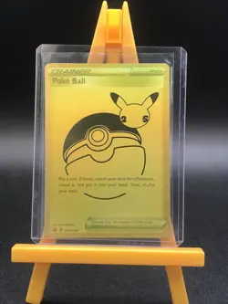 Pokemon Celebrations Pikachu V & PokeBall Gold Promos SWSH TCG Excellent - Image 3