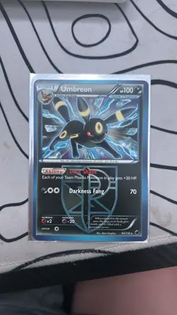 Pokemon Umbreon 64/116 Plasma Freeze Rare Team Plasma Stage 1 100HP Regular - Image 1