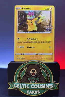 Pikachu SWSH234 Holo Promo Pokemon GO NM - Image 1