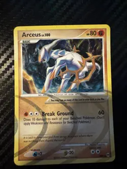 Arceus - AR8 - Platinum - Holo Rare - Pokemon Card - Image 1