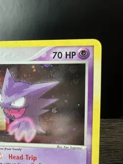 Haunter 34/112 FireRed & LeafGreen Reverse Holo Rare Pokemon TCG Nintendo LP - Image 3