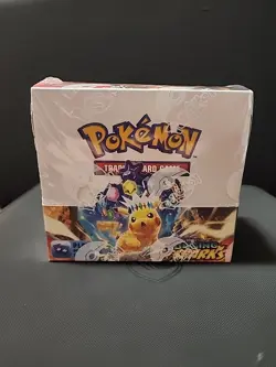 Pokemon TCG Scarlet Violet Surging Sparks Booster Box Factory Sealed SV08 - Image 1