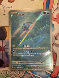 Pokemon TCG Phione 175/167 Sv06: Twilight Masquerade Holo Illustration Rare M/NM - Image 2