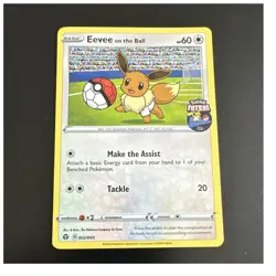 Pokemon TCG Eevee on the Ball Futsal Promo 002/005 English NM - Image 1