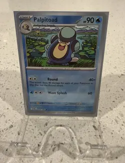 Pokemon TCG Palpitoad 020/086 Sv: Black Bolt Master Ball Reverse Holo - Image 5