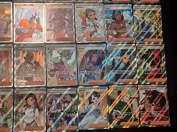 Pokemon TCG Full Art ILLustration Foil Textured Trainers English Lot Of 60 LP-NM - Image 5