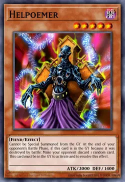 Yugioh Retro Pack 2 (2020) - Helpoemer RP02-EN074 Ultra Rare NM - Image 1