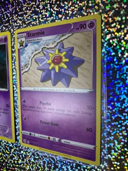Pokemon TCG Regular Starmie: EX Deoxys 48/107; Primal Clash 73/160 - Image 3