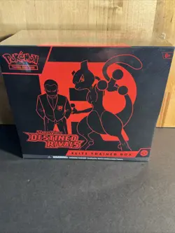 🔥 Pokemon DESTINED RIVALS Elite Trainer Box ETB New Factory Sealed TCG 🔥 - Image 1