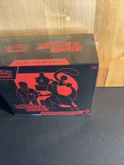 🔥 Pokemon DESTINED RIVALS Elite Trainer Box ETB New Factory Sealed TCG 🔥 - Image 5