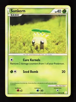 Sunkern 85/123 Common HeartGold & SoulSilver Pokemon Near Mint - Image 1