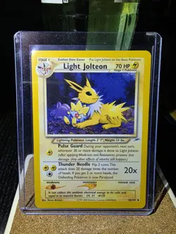 Pokemon Light Jolteon Neo Destiny Uncommon 48/105 70 HP Stage 1 English Regular - Image 1
