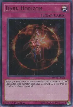 Yugioh! LP Dark Horizon - MVP1-EN026 - Ultra Rare - 1st Edition Lightly Played, - Image 1