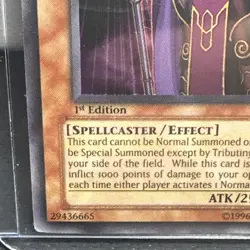 Konami Yu-Gi-Oh! Dark Eradicator Warlock SD6-EN001 1st Ed Ultra Rare Foil - Image 2