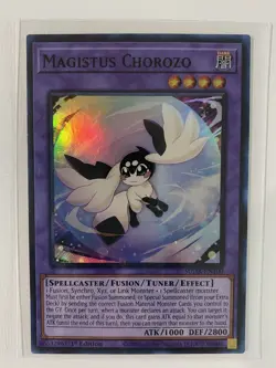 Magistus Chorozo Super Rare YU-GI-OH! Supreme Darkness SUDA-EN100 NM - Image 1