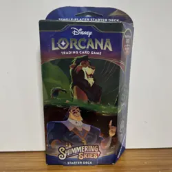Disney Lorcana Shimmering Skies Starter Deck NEW & SEALED - Image 1