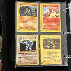 🍓 Binder Lot of 100 Vintage Pokemon Cards Collection-Rayquaza & more!! - Image 3