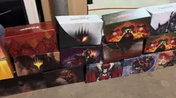 Lot of 22 MTG Magic The Gathering Empty Card Storage Bundle Boxes Collectible 🔥 - Image 3