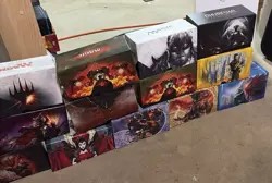 Lot of 22 MTG Magic The Gathering Empty Card Storage Bundle Boxes Collectible 🔥 - Image 4