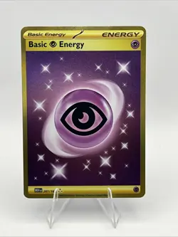 Pokemon Card TCG: Psychic Energy Scarlet & Violet Basic Card 207/165 Gold - Image 3