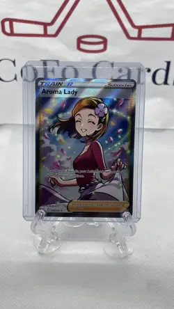 Aroma Lady 199/203 2021 Evolving Skies Pokemon Card TCG Full Art Trainer - Nm - Image 1