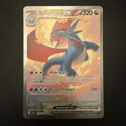 Salamence ex 187/159 Pokemon Card Holo NM - Image 1