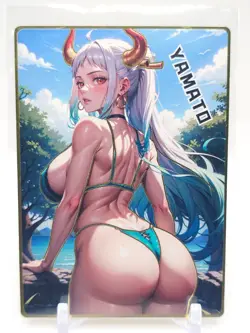 Goddess Story - Gold Metal Anime Waifu Card - Yamato - Image 1