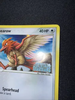 Pokemon Card - Spearow Crystal Guardians 61/100 Reverse Holo Stamped - Image 3