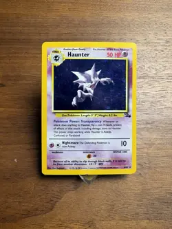 Pokemon Haunter Holo Rare 6/62 Fossil LP MP Vintage WOTC TCG Card - Image 1