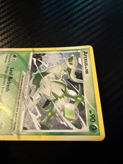 Pokemon Arceus AR2 Holo Trading Card 2009 Original English Pokemon - Image 2