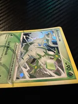 Pokemon Arceus AR2 Holo Trading Card 2009 Original English Pokemon - Image 3