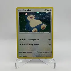 Pokemon Snorlax SWSH032 Sword & Shield Promo Holo Card - Image 1