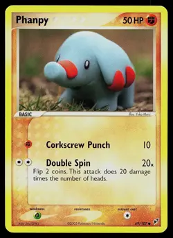 Pokemon Card - Phanpy Deoxys 69/107 Common - Image 1