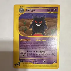 Nintendo Pokemon TCG e-Reader 5 Card Lot Psyduck Gengar 2002 Aquapolis - Image 4