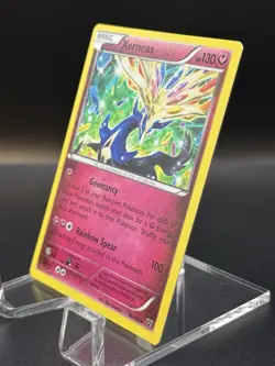 Xerneas 96/146 Reverse Holo Rare XY Base Set Pokemon 2014 Card LP - Image 3