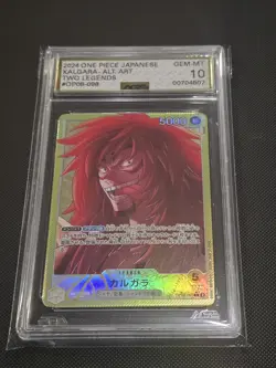 Kalgara OP08-098 Parallel (Leader) Alt Art Two Legends ONE PIECE Card Jpn AGS 10 - Image 1