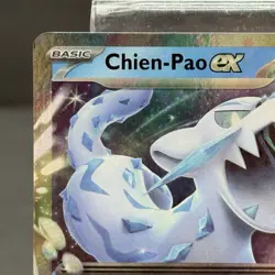 Chien-Pao ex 061/193 Ultra Rare Paldea Evolved Pokemon Card TCG NM - Image 3