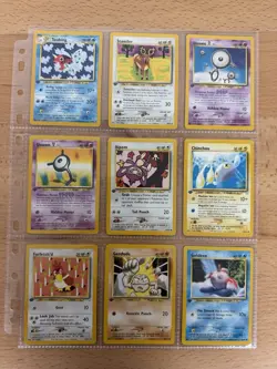 NM 1st Edition Complete Pokemon Neo Revelations Set Common/UnCommon Card Vintage - Image 4