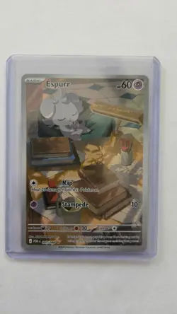Espurr 095/088 – Perfect Order Illustration Rare Holo Pokemon Card (F2) - Image 1