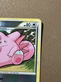 Clefable 3/123 Heartgold & Soulsilver Reverse Holo Rare Pokemon TCG Card NM - Image 4