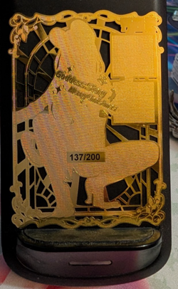 Tsuyu Asui My Hero #137/200 Waifu Gold Premium Metal Card Anime Goddess Story - Image 2