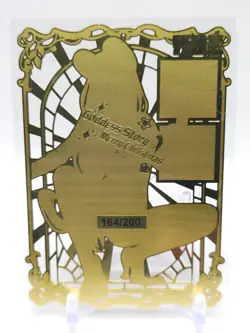 Goddess Story - Gold Metal Waifu Card - Tsuyu Asui - NUMBERED 164/200 - Image 2
