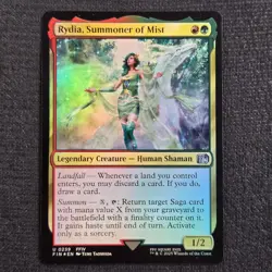 Magic: The Gathering FINAL FANTASY Rydia, Summoner of Mist Uncommon 239 Foil NM - Image 1