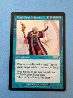 MTG Exodus Edition, Mind over Matter! 1998 Vintage Magic! NM/M Unplayed! - Image 1
