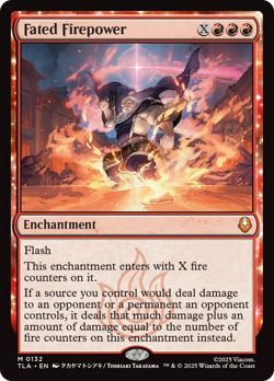 Fated Firepower (FOIL) x1 - MTG Avatar: The Last Airbender TLA #132 - Image 1