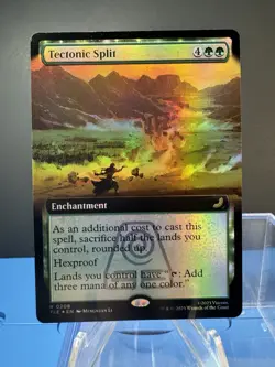 Tectonic Split (Extended Art) Avatar: The Last Airbender: Eternal-Legal Foil - Image 1