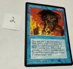 Force of Will Alliances MTG Magic MP Vintage Legacy Eternal #2 - Image 1