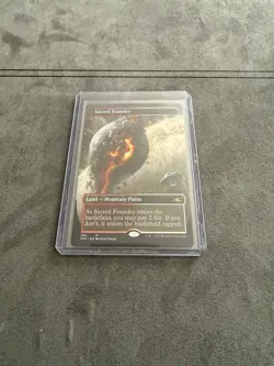 Sacred Foundry (Borderless) – Unfinity (UNF) #285 NM Non-Foil MTG - Image 1