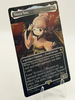 Tataru Taru CHOCOBO TRACK TEXTURED FOIL 0466 Final Fantasy MTG NM - Image 3