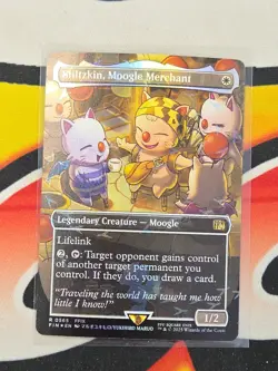 Stiltzkin, Moogle Merchant (Borderless) (Chocobo Track Foil) Final Fantasy Foil - Image 1